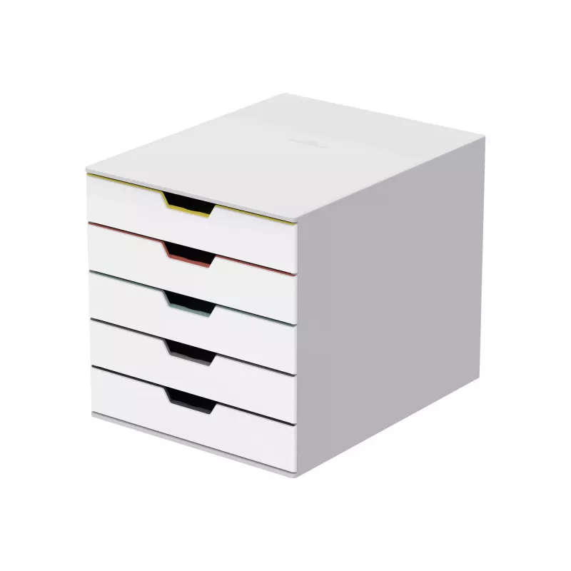 Archivador de cajas Durable VARICOLOR Mix 5 plástico multicolor blanco 762527
