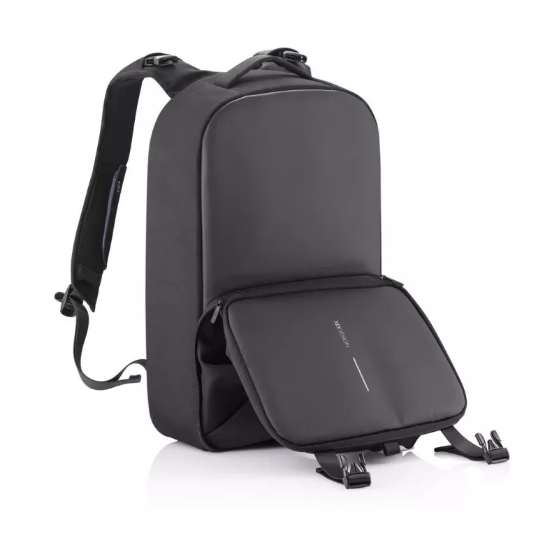 XD Design Bobby Flex Gym Bag P705.801 mochila antirrobo, para portátil de 15,6 pulgadas (39,6 cm), negra