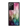 Funda protectora iKins para Samsung Galaxy Note 20 Ultra – diseño Water Flower, negra