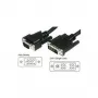 Cable DVI-I/VGA FullHD Wentronic Goobay, negro, 3 m - conector macho DVI-A (12+5 pines) > conector macho VGA (15 pines) (50991)