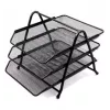 Organizador de escritorio Forpus FO30545 Metal Negro