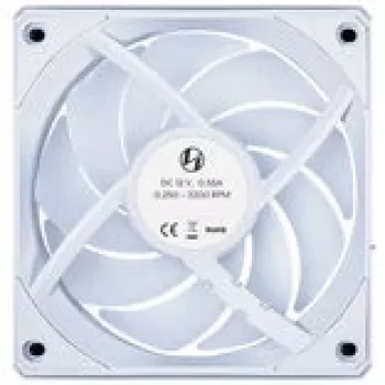 Ventilador de caja 120mm Lian Li UNI FAN CL Wireless — Blanco, control RGB inalámbrico, compatible con Daisy-Chain