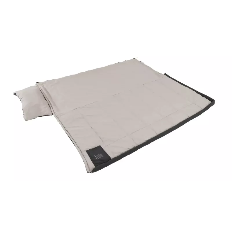 Saco de dormir Outwell Contour Prime adulto rectangular 850×2200 mm poliéster gris oscuro