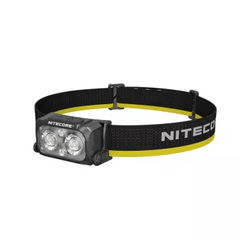 Linterna frontal Nitecore NU25 MCT — linterna frontal recargable, hasta 400 lúmenes, iluminación compacta manos libres