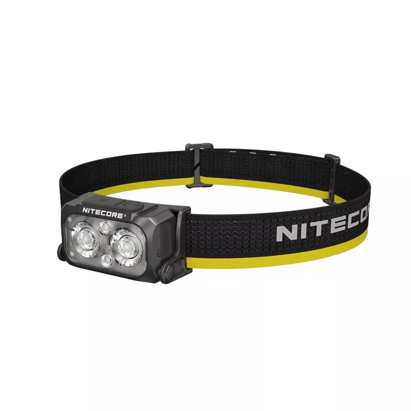 Linterna frontal Nitecore NU25 MCT — linterna frontal recargable, hasta 400 lúmenes, iluminación compacta manos libres
