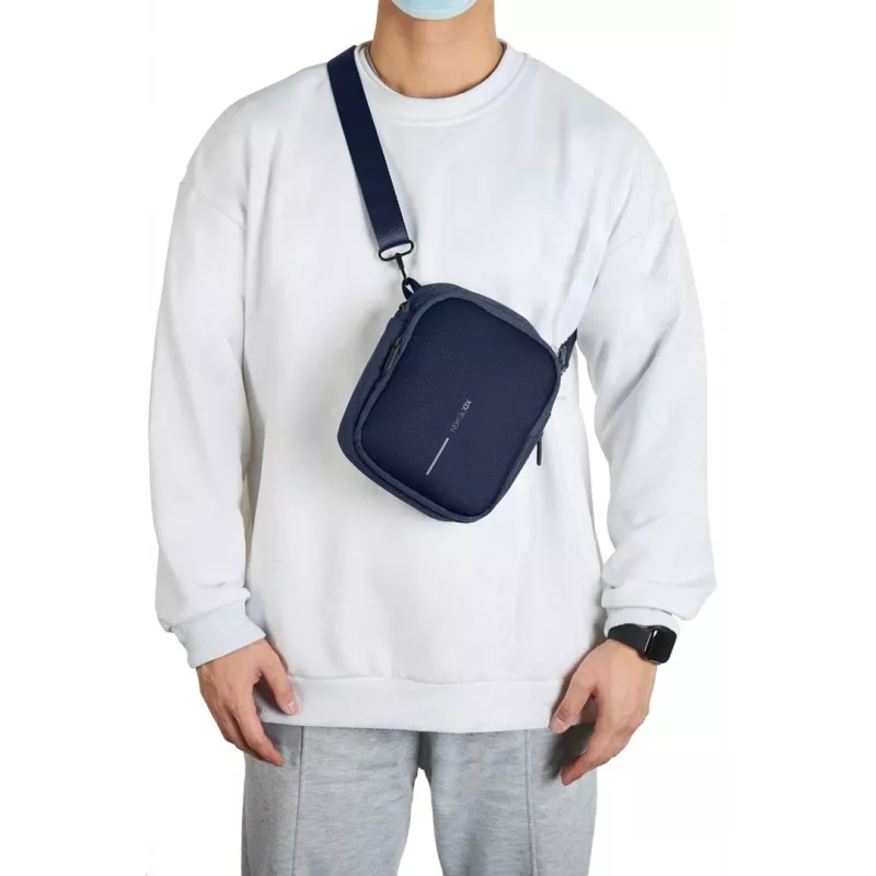 Bandolera XD DESIGN Boxy Sling azul marino P705.955