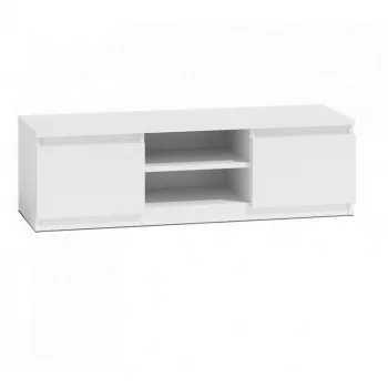 Mueble TV Topeshop RTV120 BIEL con 2 estantes