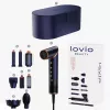 Secador de pelo y rizador multistyler Lovio LVHS001BL con función combinada de aire caliente y estilismo