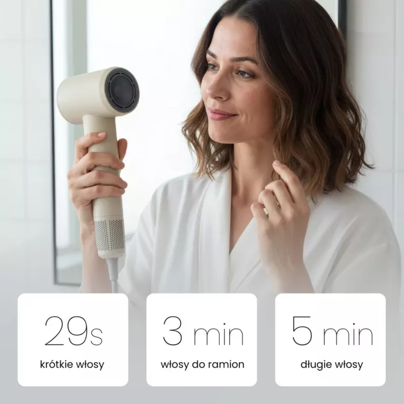 Secador de pelo Lovio LVHD001PK con ionización y tecnología AirFlow