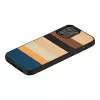 Funda protectora Man and Wood para iPhone 12 / 12 Pro, negra