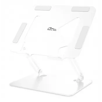 Soporte para portátil MEDIA-TECH – soporte para portátil MT2661W (blanco)