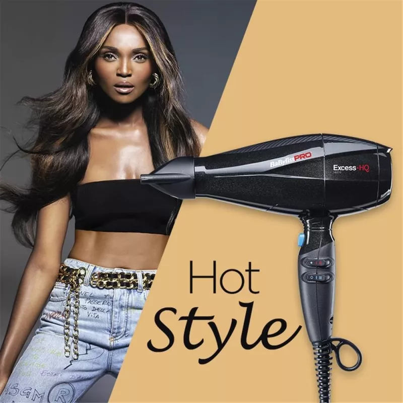 Secador de pelo BaByliss Excess-HQ 2600 W negro