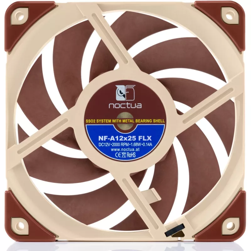 Ventilador de caja Noctua NF-A12x25 FLX 120mm