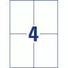 Etiqueta autoadhesiva rectangular Avery 3483