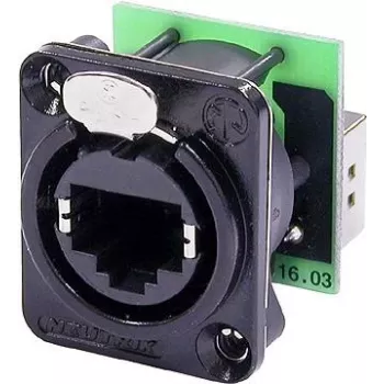 Neutrik NE8FDP-B negro