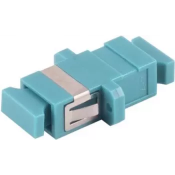 Conector de fibra óptica ShiverPeaks SC-SC simplex aqua