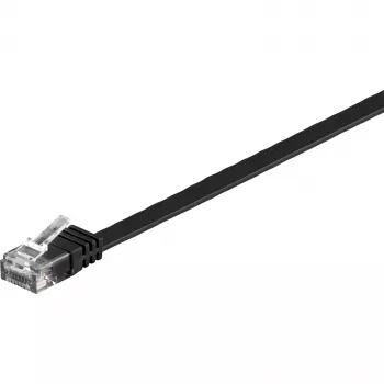 Goobay 95382 cable de red negro