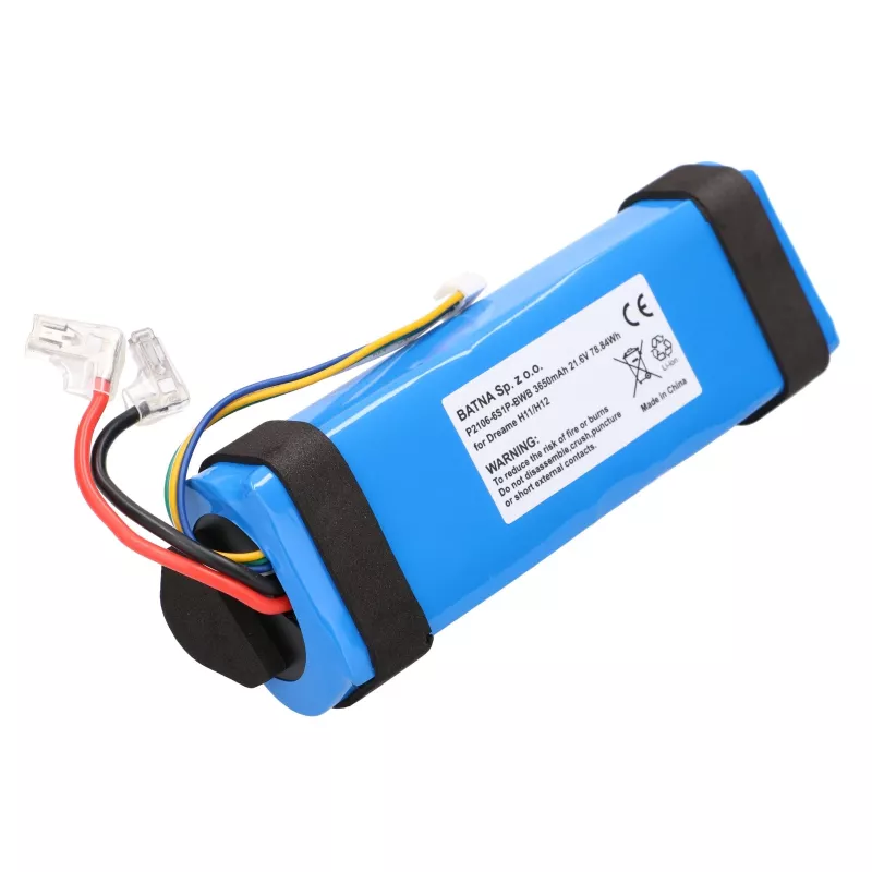 Batería de repuesto Extralink para Dreame H11 / H11 MAX P2106-6S1P-BWB 3650 mAh 21,6 V