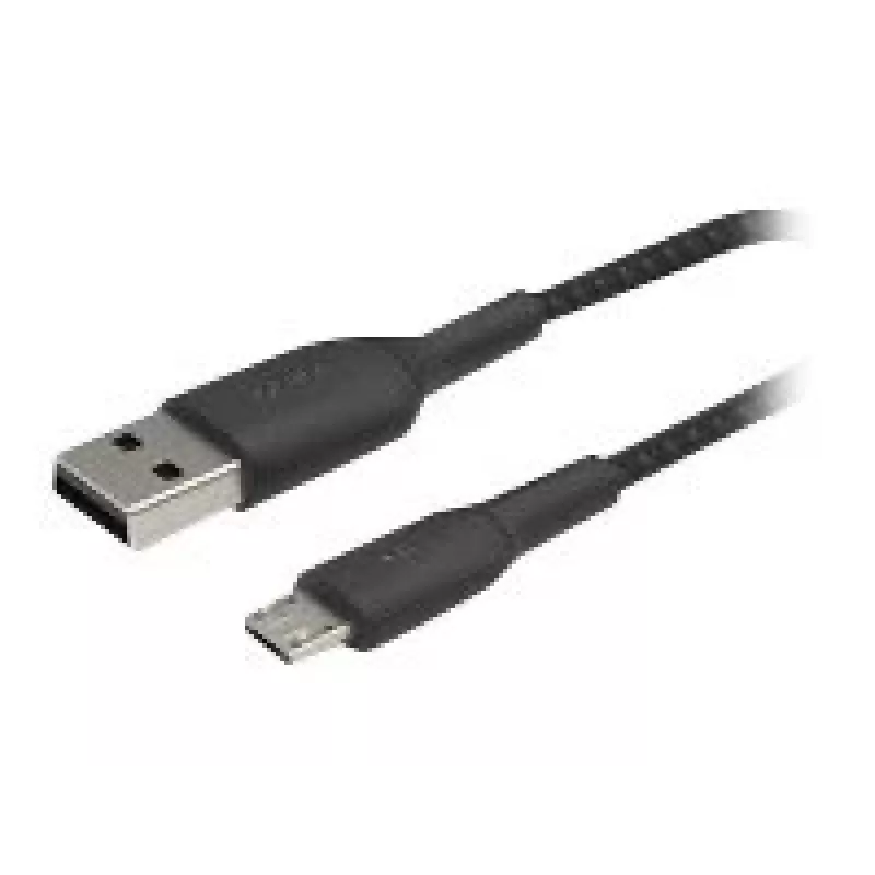 Cable USB Belkin CAB007bt1MBK 1 m USB-A Micro-USB-A negro