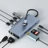 Adaptador USB-C 11 en 1 Hawk HW-HUB1101 — hub multipuerto con 11 conexiones