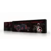 Teclado gaming GEMBIRD GGS-UMG4-02 104 teclas tamaño completo USB QWERTY inglés US con ratón, negro