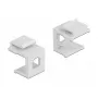 Delock - Módulo de entrada (vacío) - blanco - 1 conexión (pack de 4) (86819)