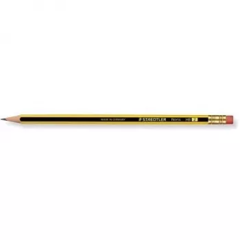 Lápiz STAEDTLER Noris HB con punta 100% PEFC 12 uds.