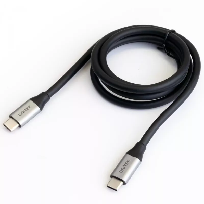 Cable USB UNITEK C14091ABK USB 3.2 Gen 2 2 m USB-C negro