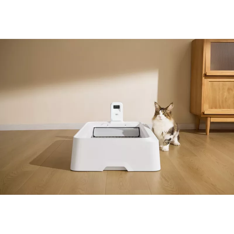 Arenero autolimpiable para gatos PETKIT T7-EU, blanco