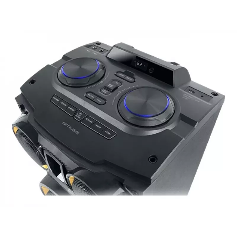 Muse M-1988 Altavoz portátil/para fiestas DJ Negro 800 W