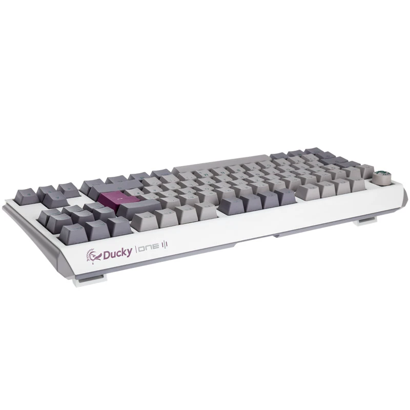 Teclado Ducky One 3 TKL Mist gris gaming USB alemán
