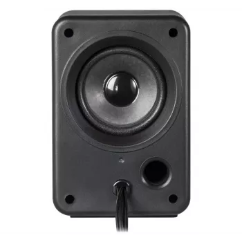 Altavoces DEFENDER V11 11 W con cable 2.1 altavoces satélite de escritorio, USB 5 V, negro