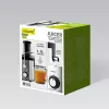 Maestro MR-805 licuadora de frutas, 900 W, negro/plateado