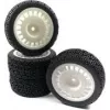 Absima 1:10 Rally Ruedas completas montadas Negro 4 unidades (2510063)