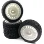 Absima 1:10 Rally Ruedas completas montadas Negro 4 unidades (2510063)