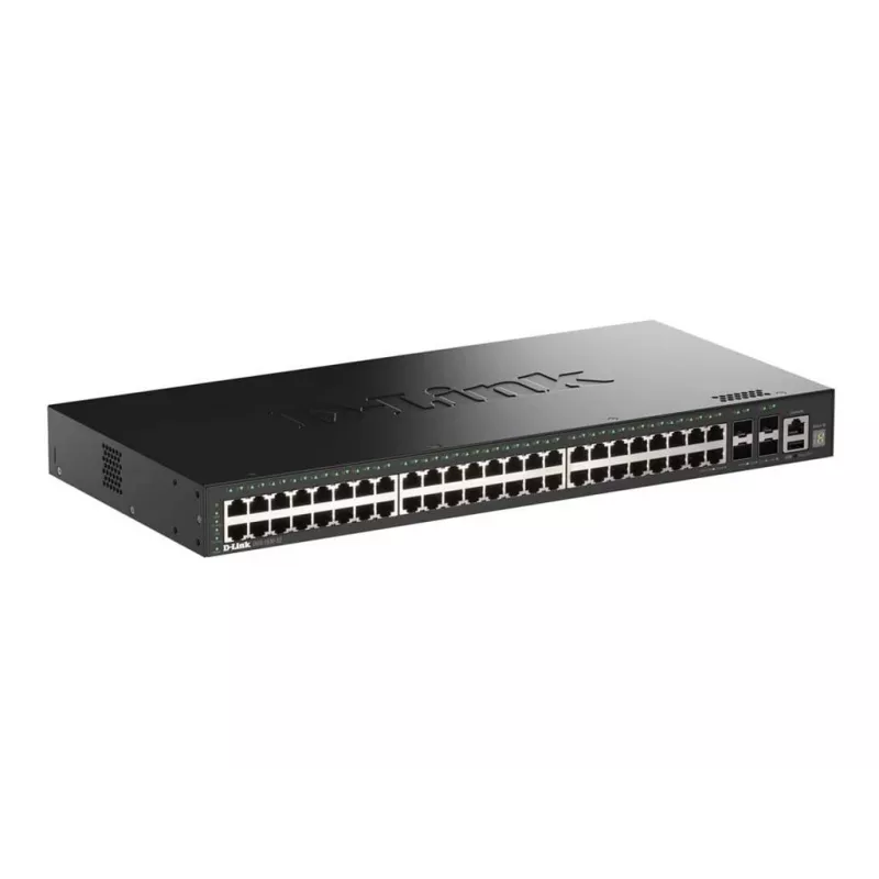 D-Link switch Gigabit Stackable Smart Managed de 52 puertos con 4 puertos 10G SFP+