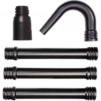 Set de canalones (Gutter Kit), 5 piezas, boquilla negra, para soplador de hojas a batería GP-LB 18/200 Li E