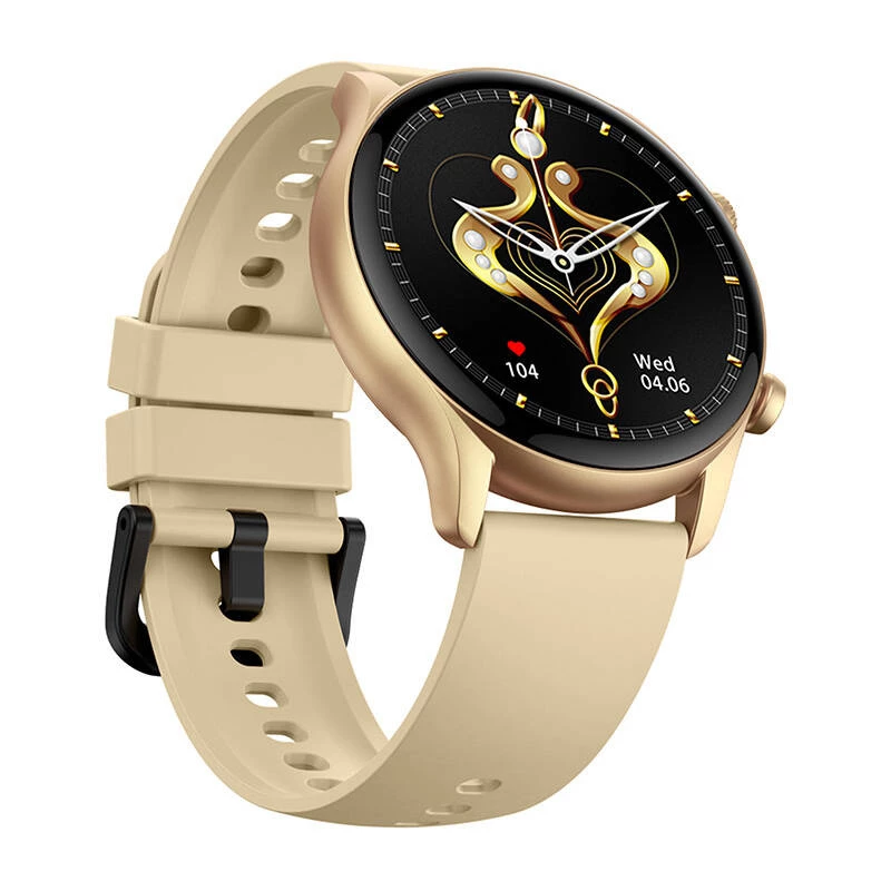 Zeblaze Btalk 3 Plus smartwatch, dorado