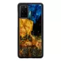 Funda protectora iKins para Samsung Galaxy S20+ — negra Cafe Terrace