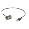 Motorola CBL-58926-05 cable serie negro USB Type-A DB-9