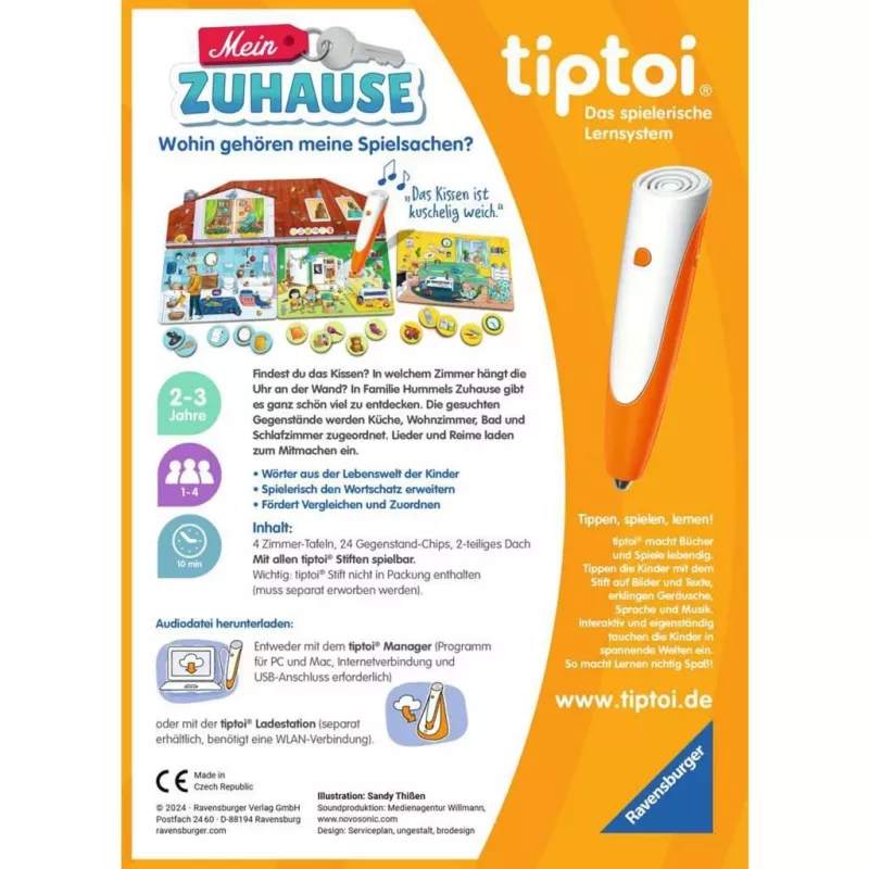 tiptoi My Home, juego de mesa