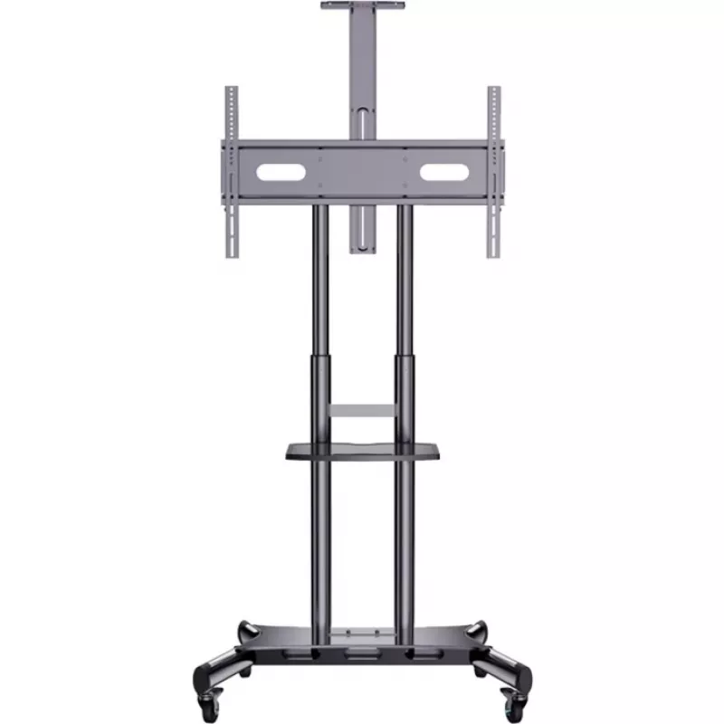 HAGOR HP Twin Stand HD - Carro - para pantalla plana / equipo AV - Negro - Tamaño de pantalla: 140-213 cm (55-84) - Interfaz de montaje: hasta 800 x 500 mm (8210)