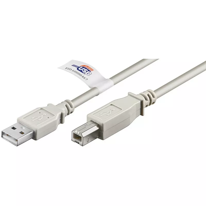 Goobay 50833 Cable USB gris