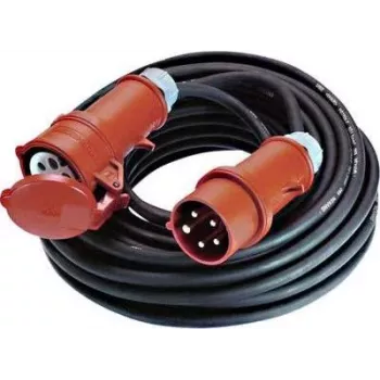 Cable de alimentación Bachmann 347.170 Negro Rojo 5 m