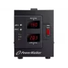 PowerWalker AVR 2000 SIV FR regulador de tensión 2 salidas AC 110 - 280 V negro