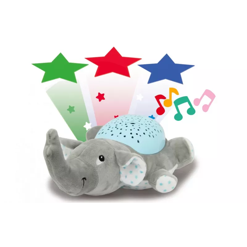 Luz nocturna para bebé Jamara Dreamy Elephant azul - gris (460432)