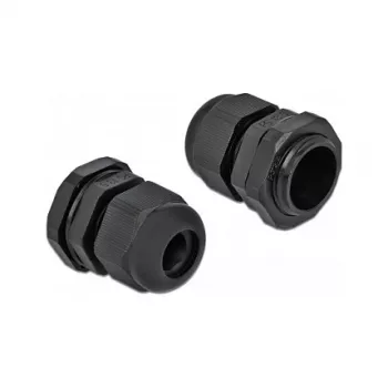 Prensaestopas DeLOCK 60198 negro plástico 10 uds.