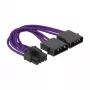 Cable de alimentación interno DeLOCK 83705 0,15 m PCI-E 8 pines macho