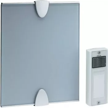Grothe MISTRAL 210M - gris - plata - blanco - inalámbrico - 868,35 MHz - 500 m - 83 dB - batería (43303)