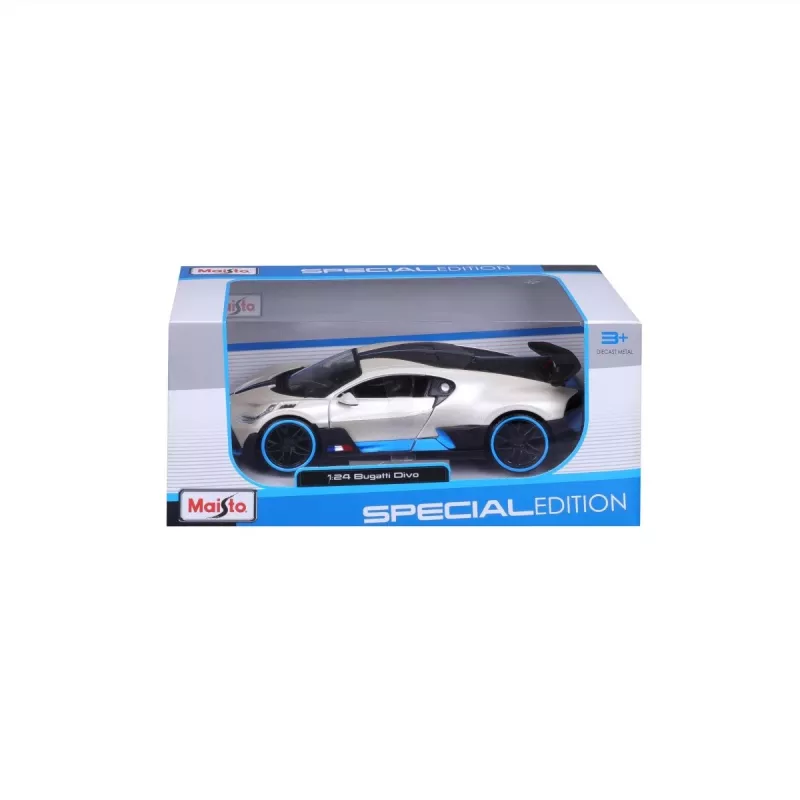 Modelo composite Bugatti Divo 1/24 blanco